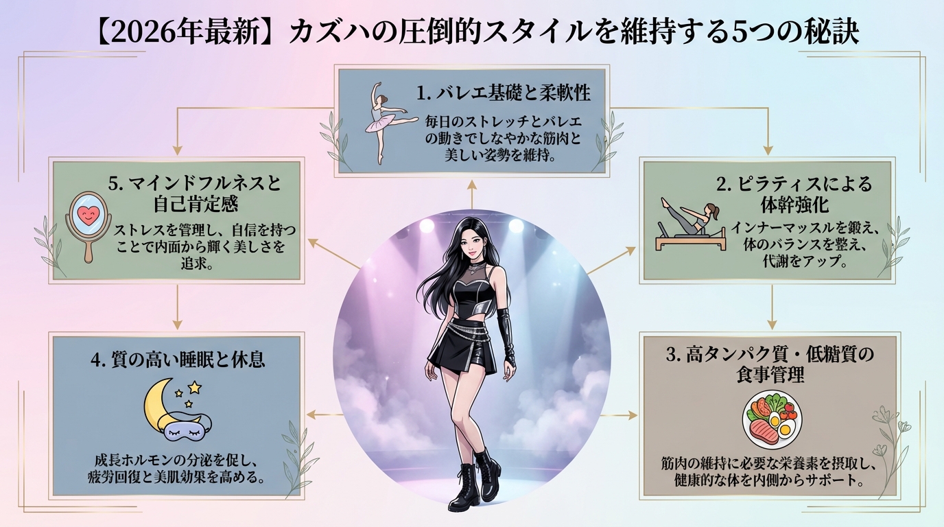 【2026年最新】カズハの圧倒的スタイルを維持する5つの秘訣
