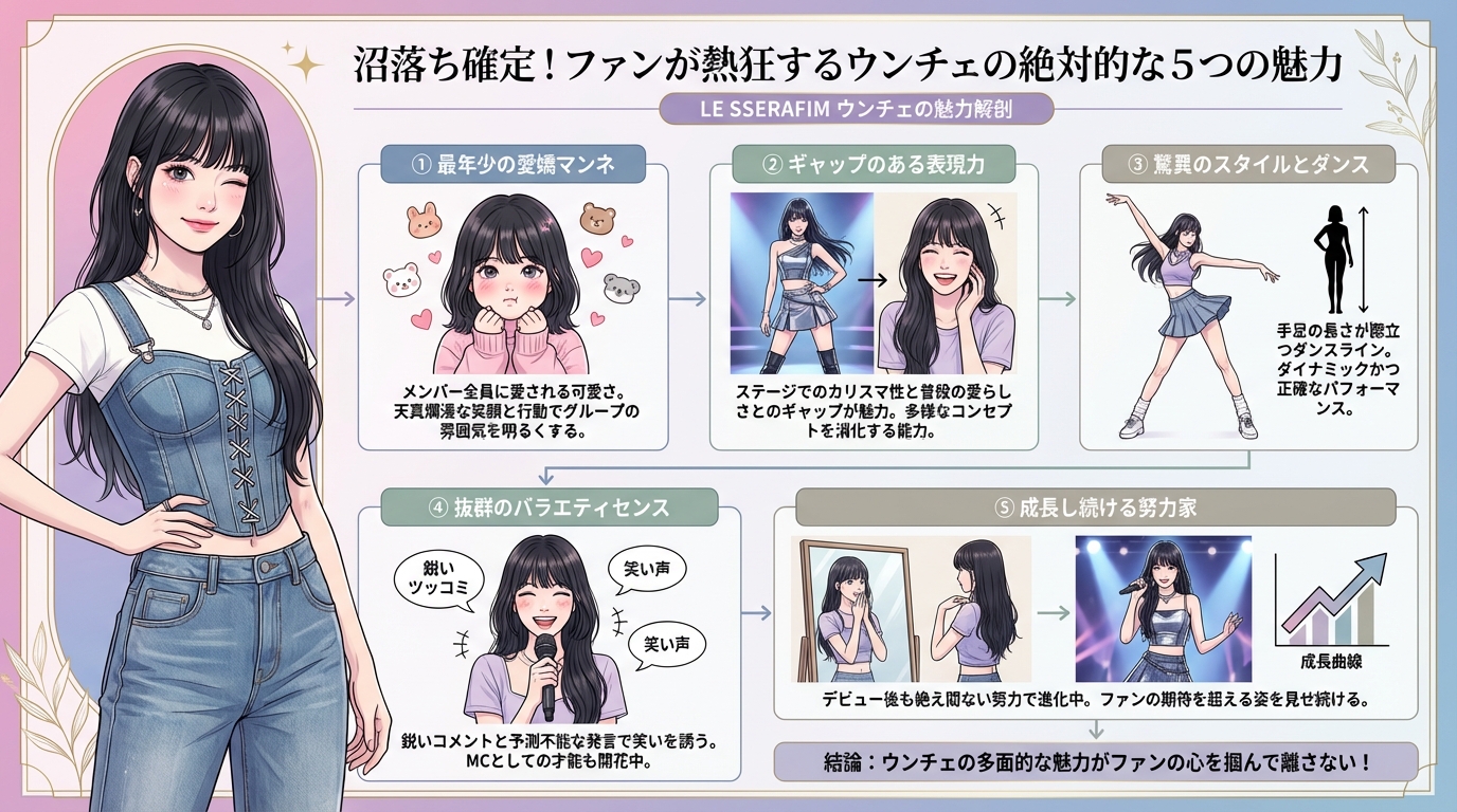 沼落ち確定！ファンが熱狂するウンチェの絶対的な5つの魅力