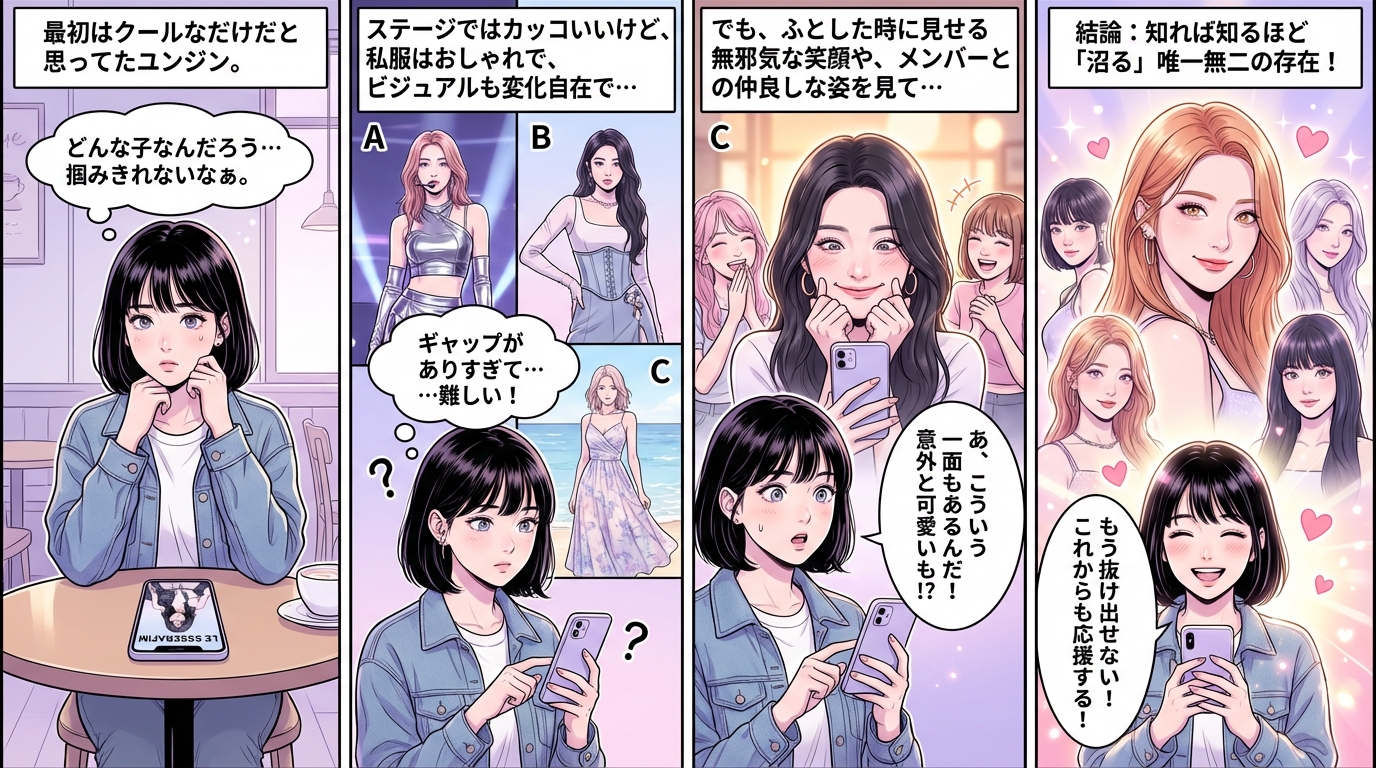 まとめ：ルセラフィム ユンジンは知れば知るほど「沼る」唯一無二の存在