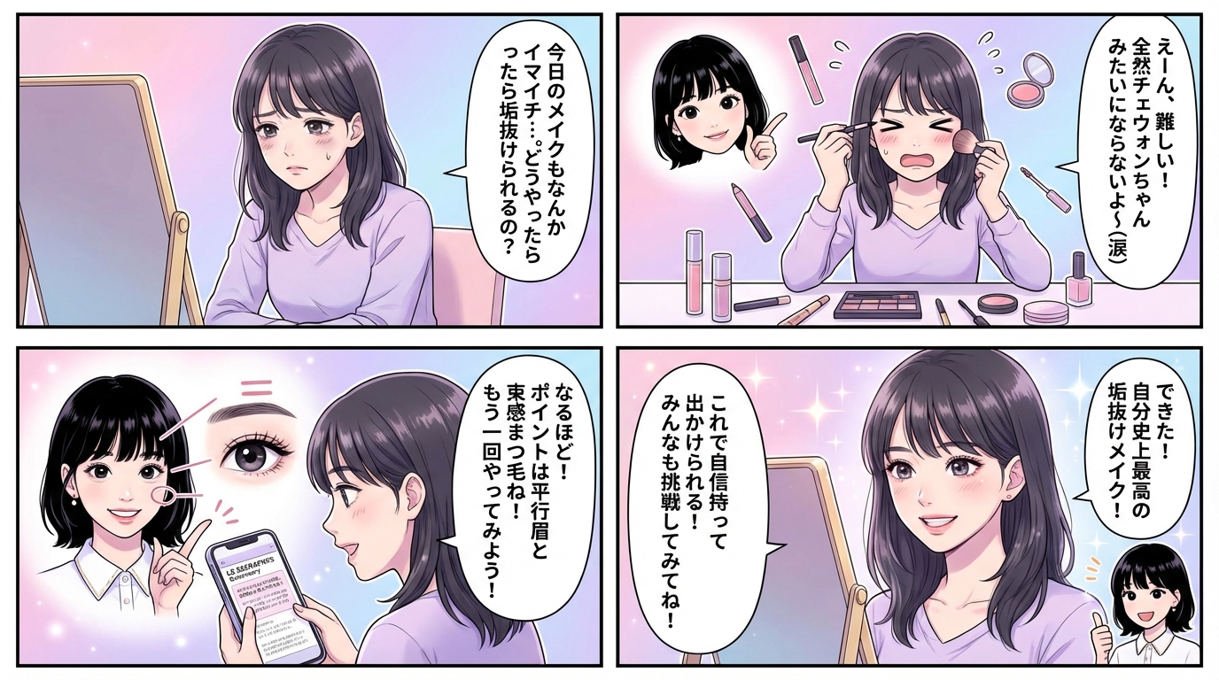 まとめ：LE SSERAFIMチェウォンのメイクをマスターして自分史上最高の垢抜けへ