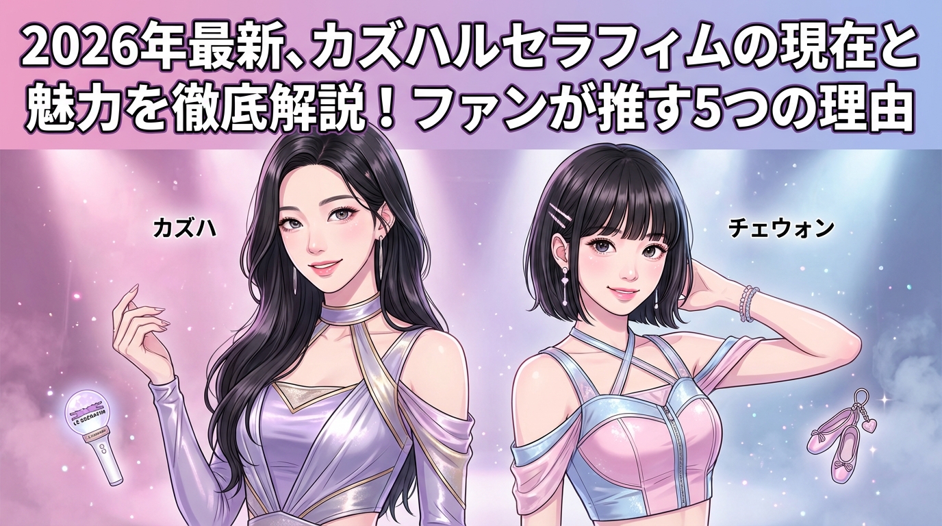 2026年最新、カズハルセラフィムの現在と魅力を徹底解説！ファンが推す5つの理由