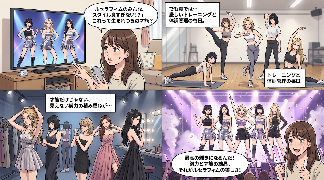 まとめ：ルセラフィムのスタイルは努力と才能の結晶