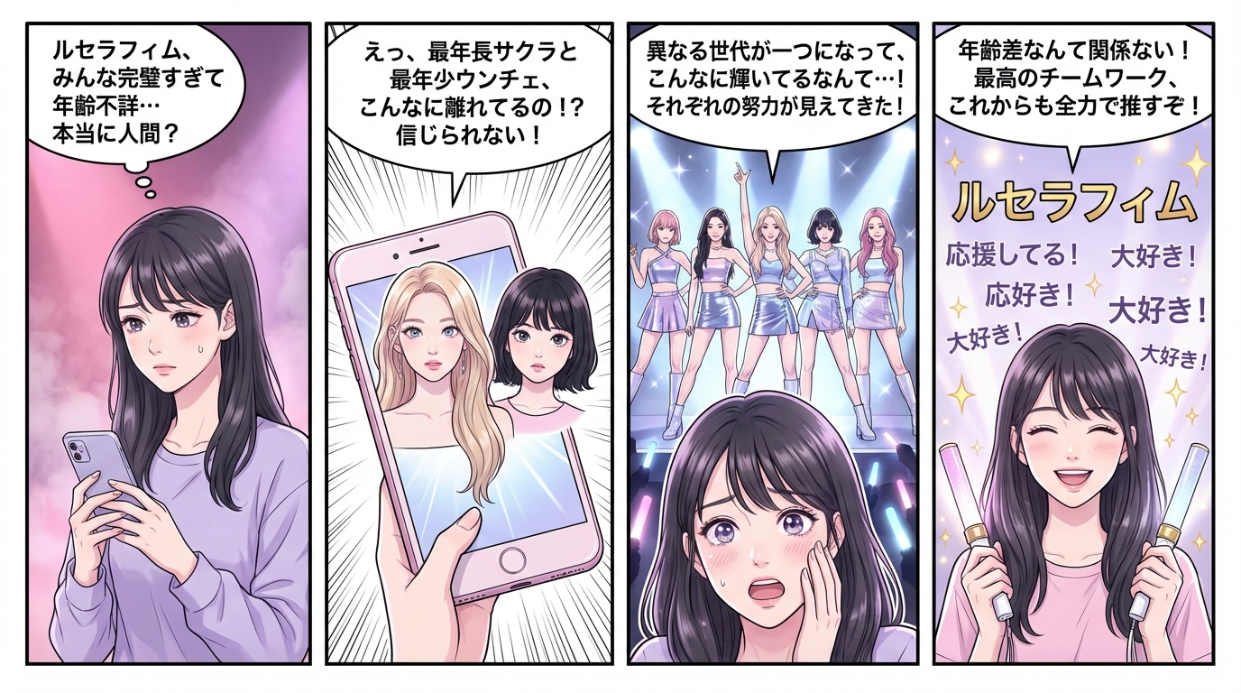 まとめ：ルセラフィムの年齢を知ってもっと応援しよう！