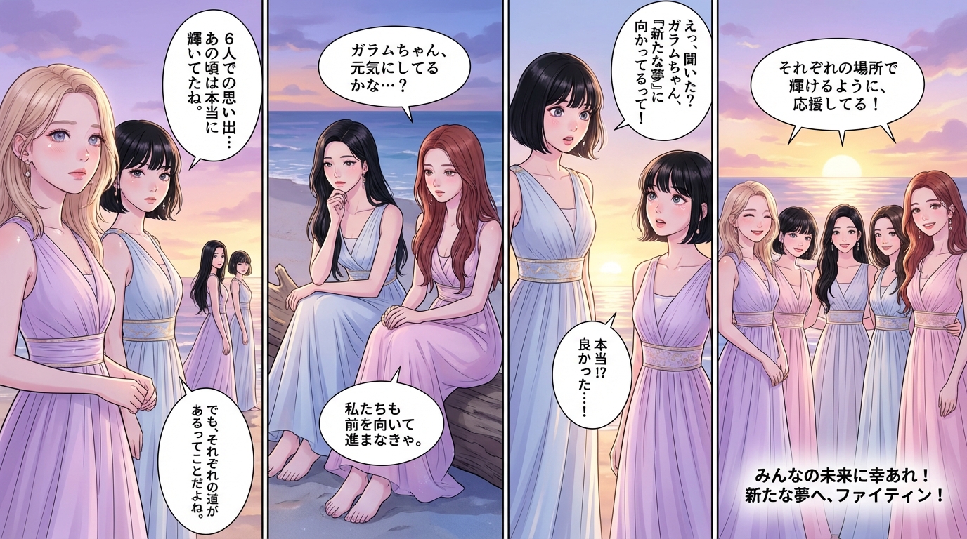 まとめ：ルセラフィム元ガラムの現在は「新たな夢」に向かって進行中