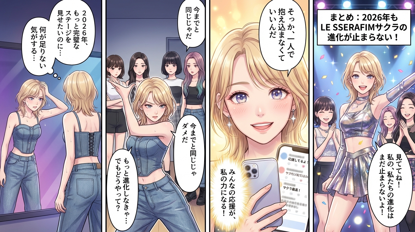 まとめ:2026年もLE SSERAFIMサクラの進化が止まらない!