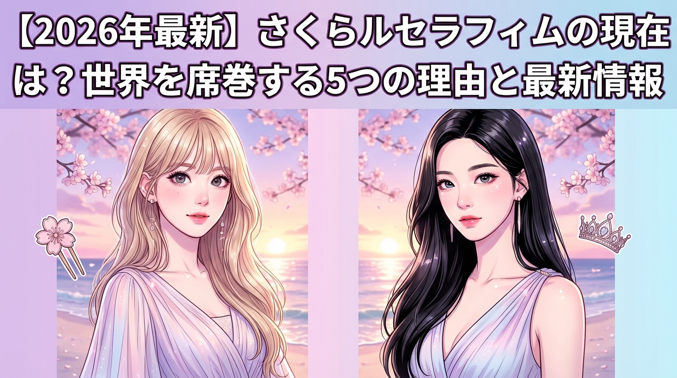 【2026年最新】さくらルセラフィムの現在は？世界を席巻する5つの理由と最新情報