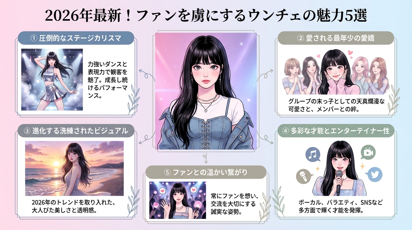 2026年最新!ファンを虜にするウンチェの魅力5選