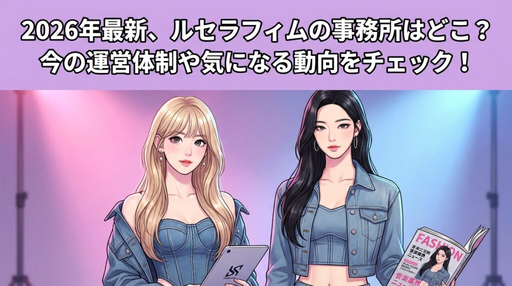2026年最新、ルセラフィムの事務所はどこ？今の運営体制や気になる動向をチェック！