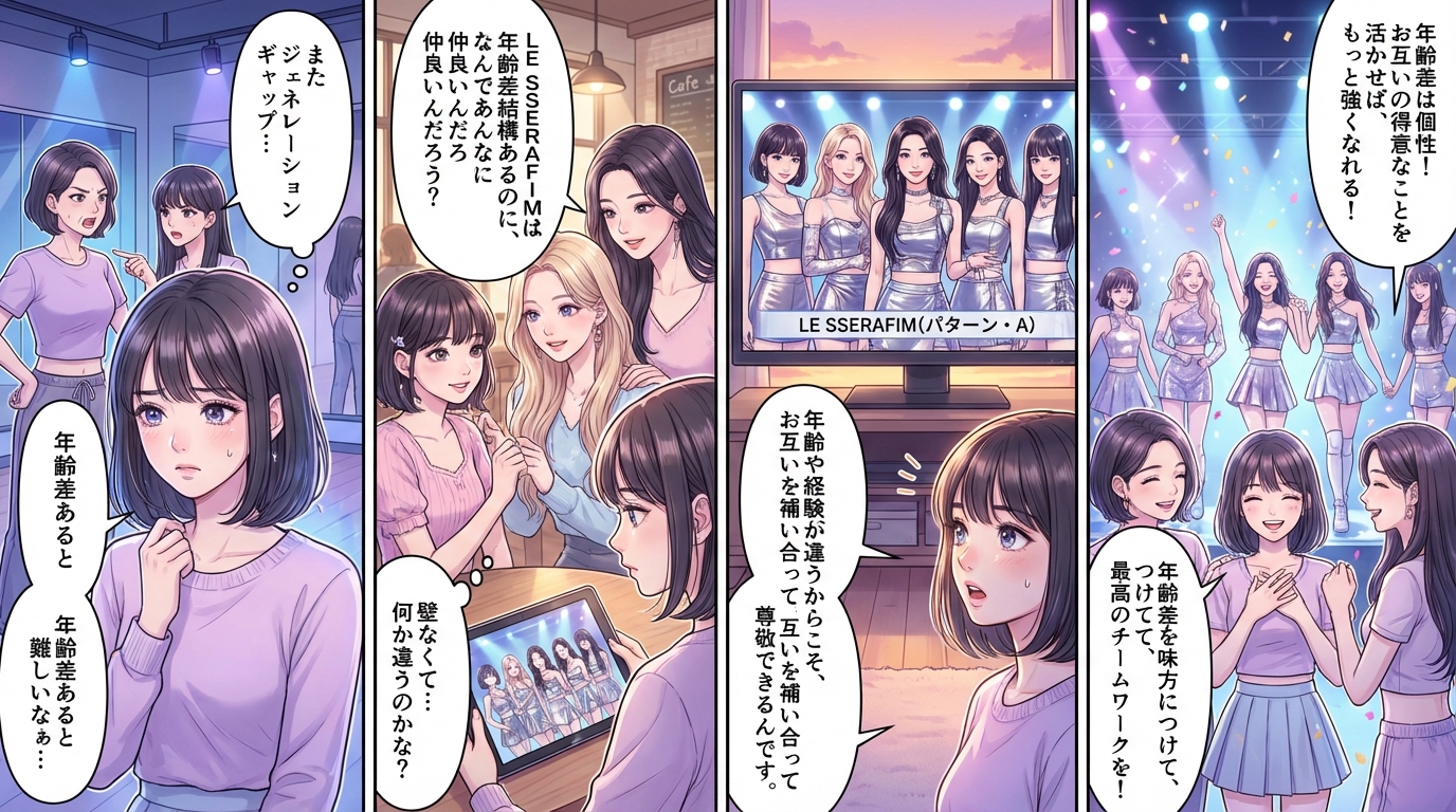 まとめ：LE SSERAFIMの年齢差がグループの絆を深める理由