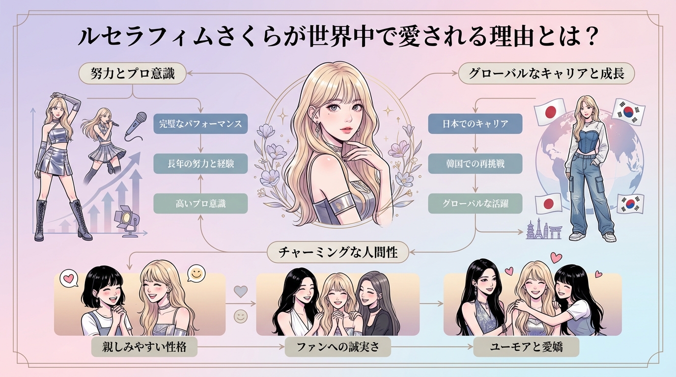 ルセラフィムさくらが世界中で愛される理由とは？