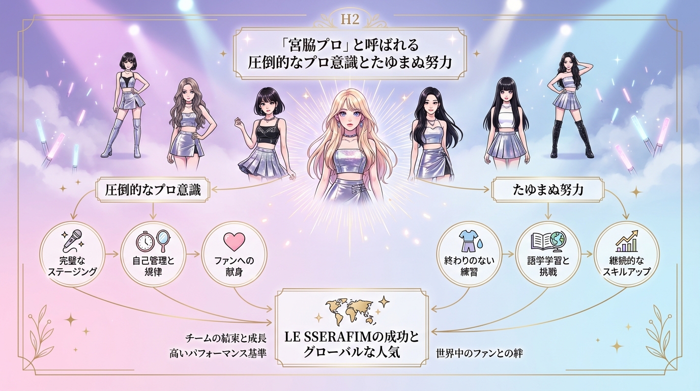 「宮脇プロ」と呼ばれる圧倒的なプロ意識とたゆまぬ努力