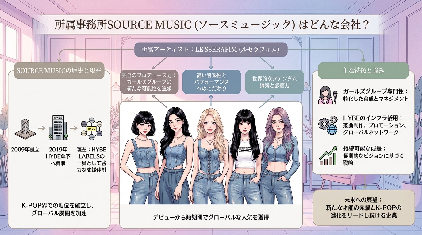 所属事務所SOURCE MUSIC（ソースミュージック）はどんな会社？