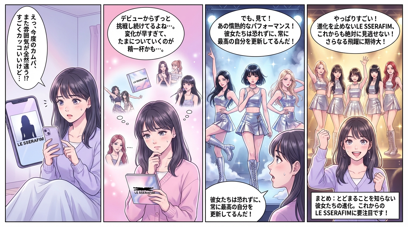 まとめ:進化を続けるLE SSERAFIMのさらなる飛躍に注目!