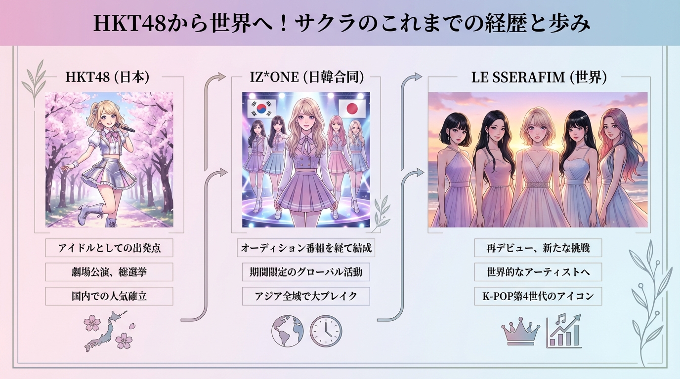 HKT48から世界へ！サクラのこれまでの経歴と歩み