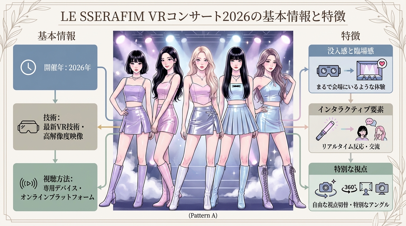 LE SSERAFIM VRコンサート2026の基本情報と特徴