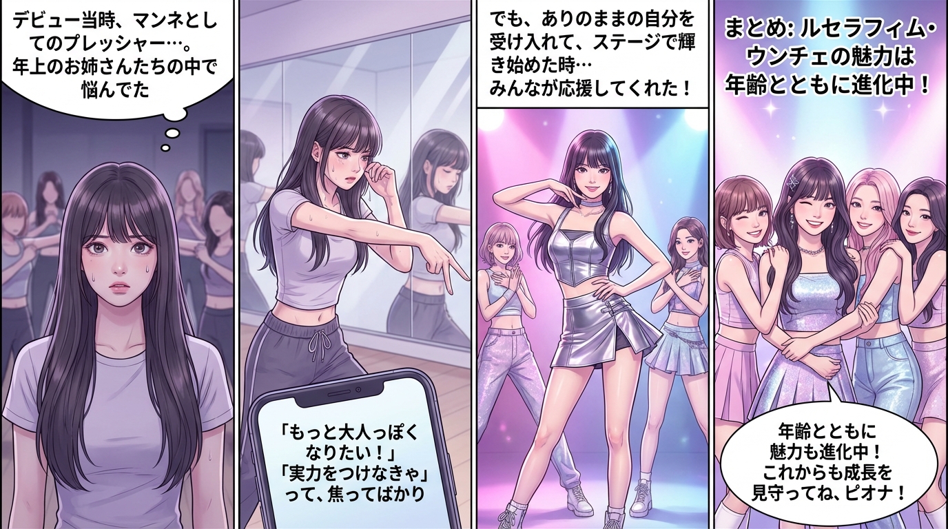 まとめ：ルセラフィム・ウンチェの魅力は年齢とともに進化中！