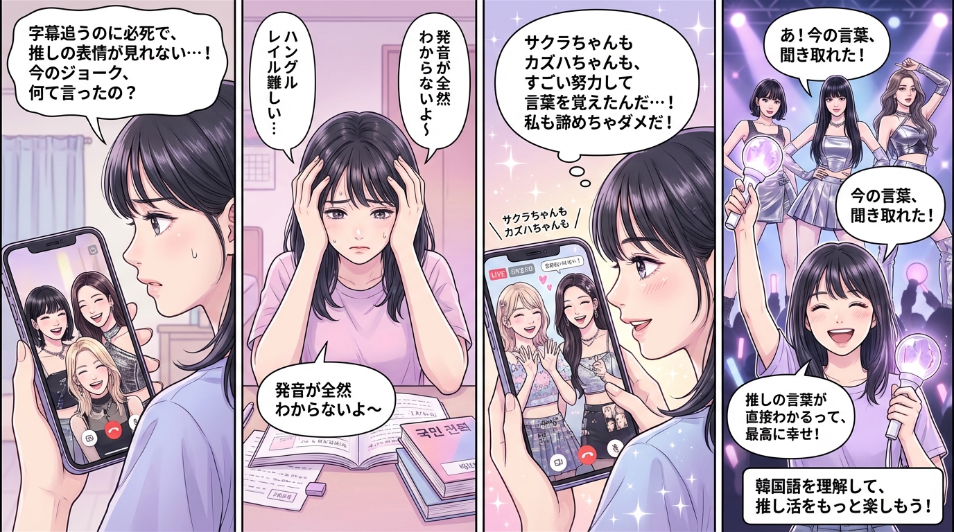 まとめ:ルセラフィムの韓国語を理解して推し活をもっと楽しく!