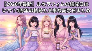【2026年最新】ルセラフィムの結成日はいつ？4周年の軌跡と大事な記念日まとめ