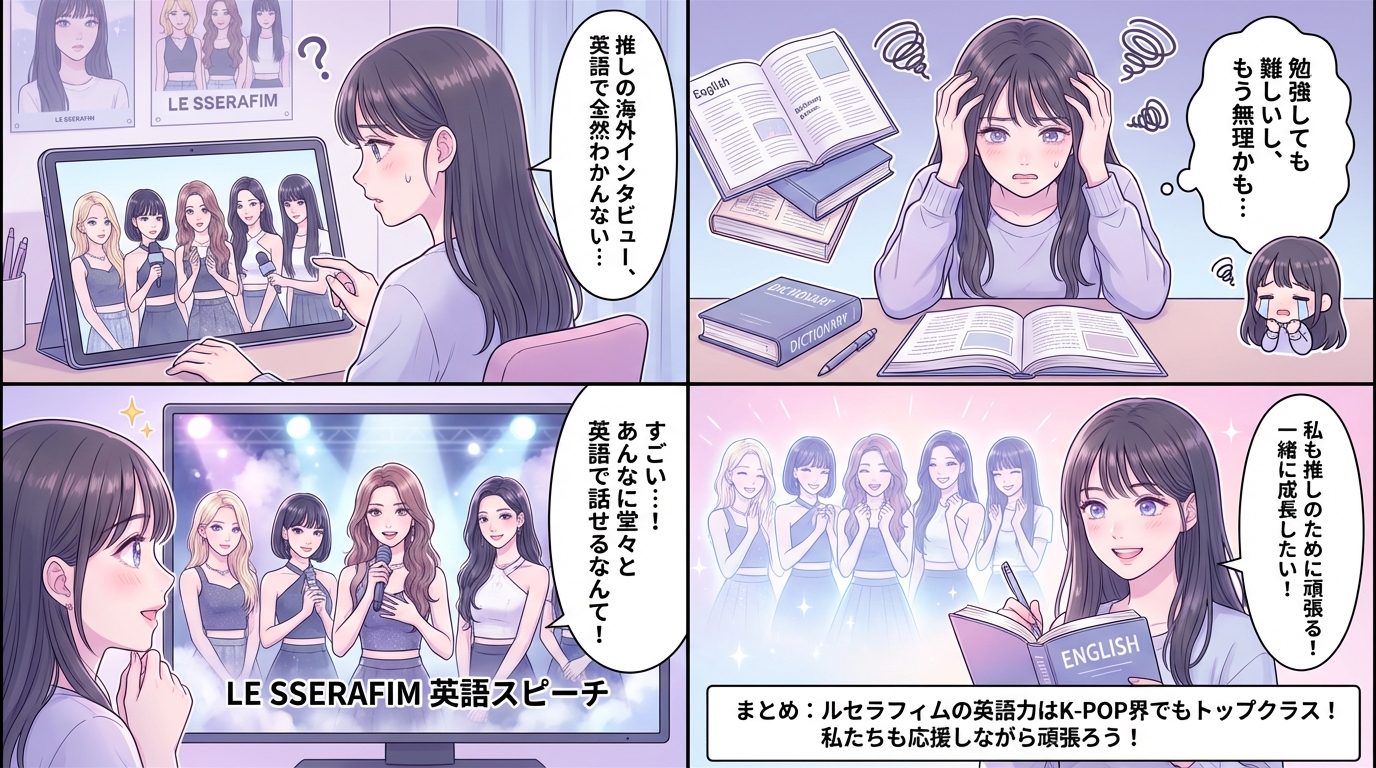 まとめ：ルセラフィムの英語力はK-POP界でもトップクラス！