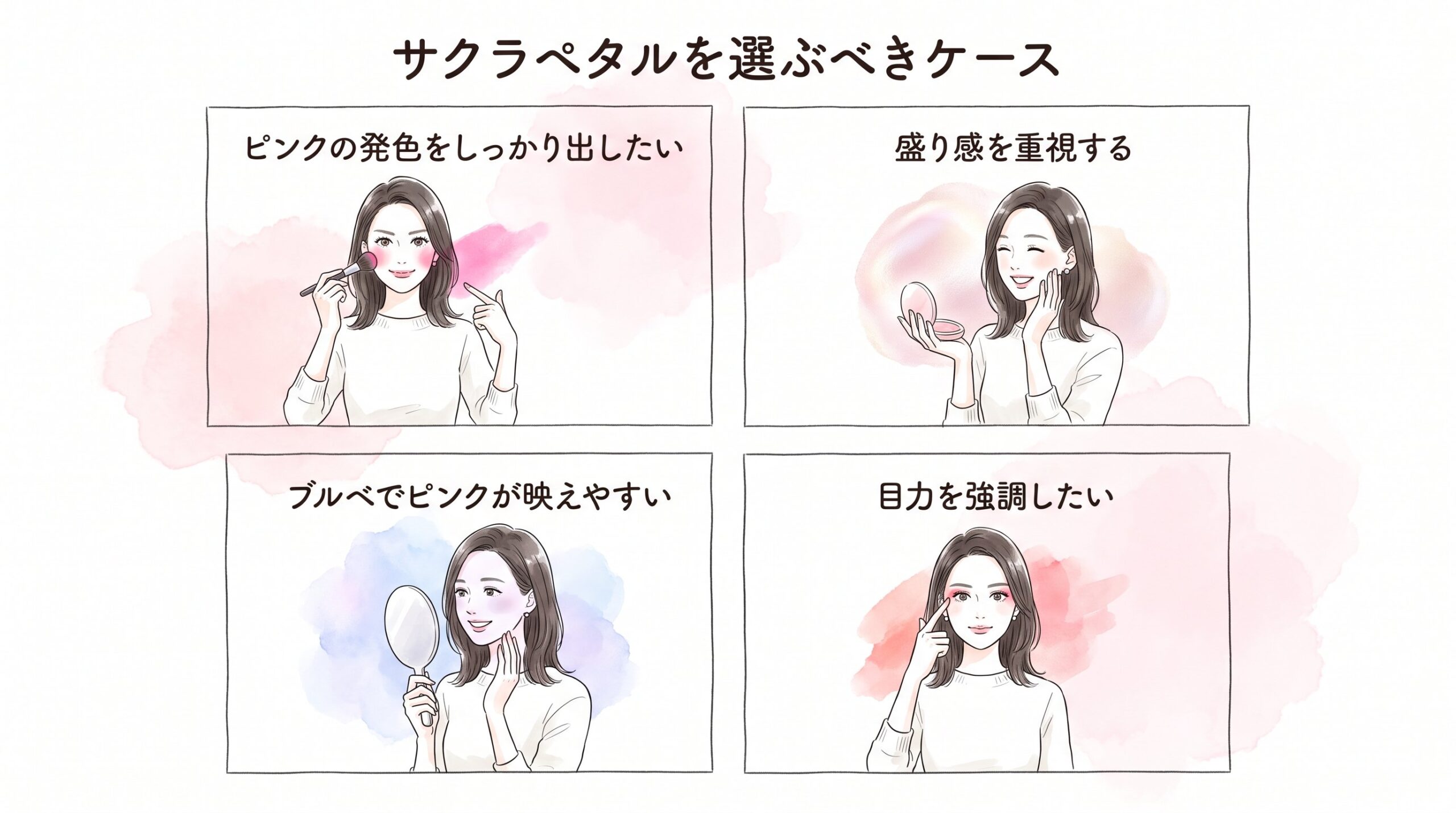 サクラペタルを選ぶべきケースのイメージ画像